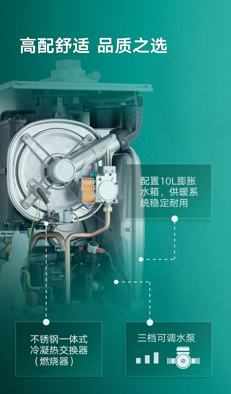 威能eco TEC intro一级能耗冷凝式壁挂炉24KW